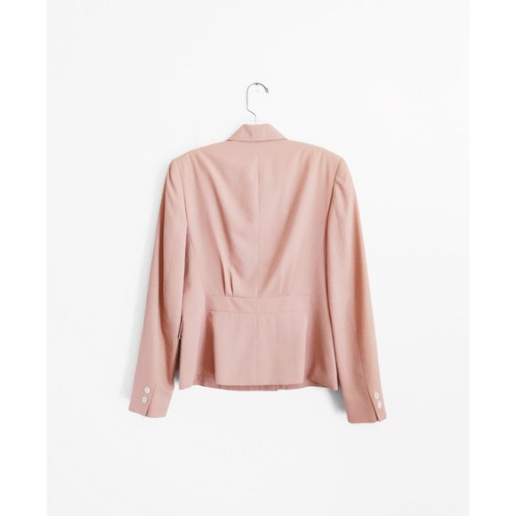 Vintage 90s Ralph Ralph Lauren Light Salmon Pink Shorts Suit 4/6 fit 2 - Picture 3 of 8